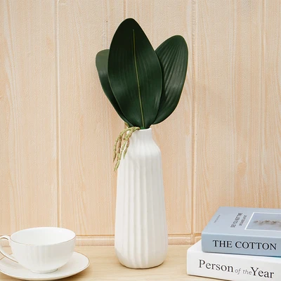 Gambar Informa Tanaman Artifisial Orchid Leaf 26x10x2 cm - Hijau