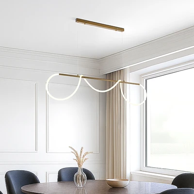 Gambar Informa Verona Lampu Gantung Hias 120 cm - Gold