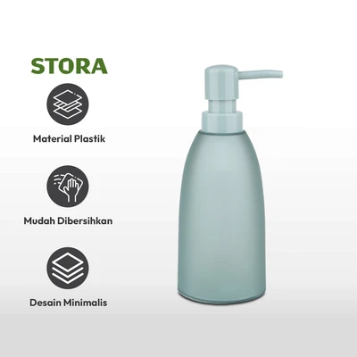 Gambar Stora 300 Ml Dispenser Sabun Cair Pump - Biru