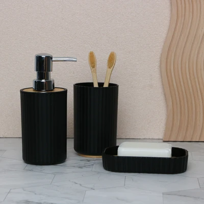 Gambar Stora 12.6x8.3x2.5 cm Tempat Sabun Batang - Hitam