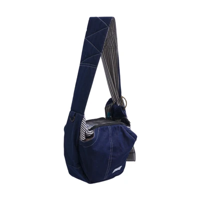 Gambar Pet Kingdom Tas Selempang Hewan Denim Bt-053 - Biru