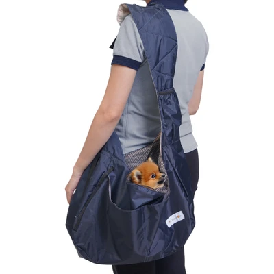 Gambar Pet Kingdom Tas Selempang Hewan Bt-P051 - Hitam