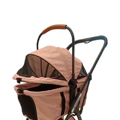 Gambar Pet Kingdom Stroller Hewan Ps-03 - Pink Dusty