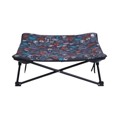 Gambar Pet Kingdom Tempat Tidur Hewan Lipat Elevated Mix Color