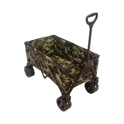 Gambar Pet Kingdom Troli Hewan Lipat Cw 01 - Hijau Army