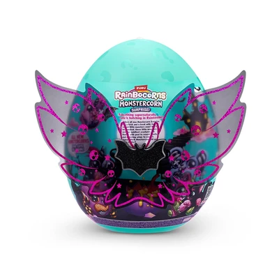 Gambar Zuru Set Boneka Plush Rainbocorns Monstercorn S1 Random