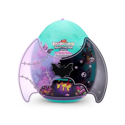 Gambar Zuru Set Boneka Plush Rainbocorns Monstercorn S1 Random