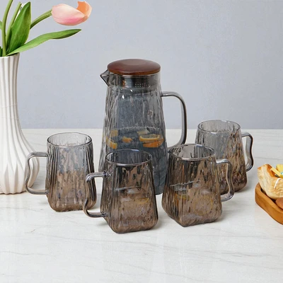 Gambar Appetite Joy Teko Minum & Gelas 1.3 Liter Set 5 pcs