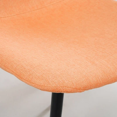 Gambar Informa Celia Kursi Makan Fabric - Oranye