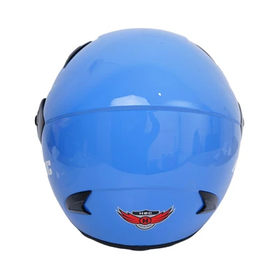 Gambar Hbc Helm Half Face Motor X80 - Biru Vesp