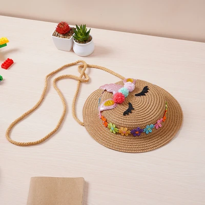 Gambar Ataru Tas Selempang Anak Straw Hat Unicorn