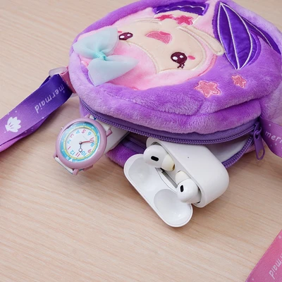 Gambar Ataru Tas Selempang Anak Round Mermaid Random