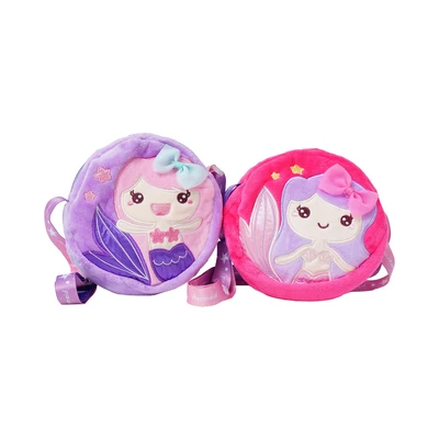 Gambar Ataru Tas Selempang Anak Round Mermaid Random
