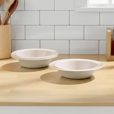 Gambar Selma Petite Mangkuk Saji Round Set 4 pcs - Krem Beige