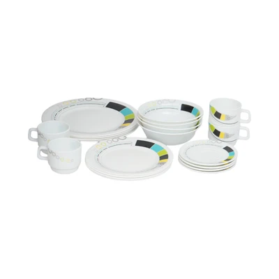 Gambar Delicia Metrics Perlengkapan Makan Set 20 pcs