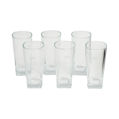 Gambar Delicia Gelas Kaca 280 ml Set 6 pcs Transparan