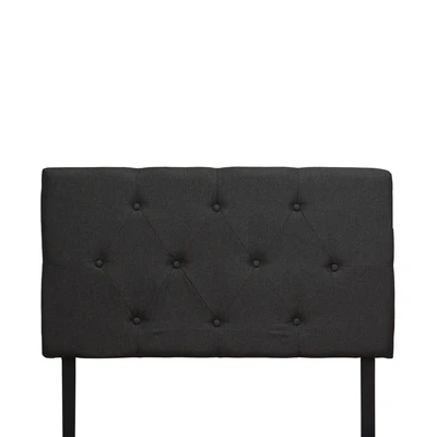 Gambar Selma 100x200 cm Loyd Headboard - Abu-Abu
