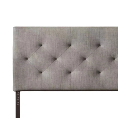 Gambar Selma 120x200 cm Loyd Headboard - Abu-Abu
