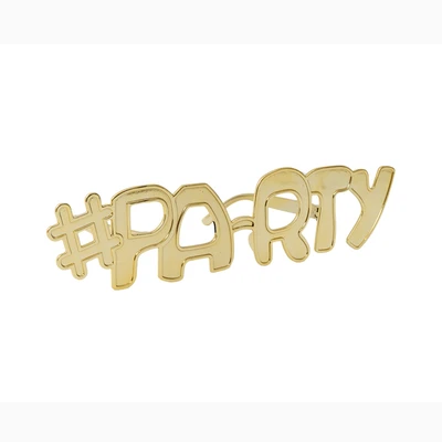 Gambar Ataru Kacamata Fun Hashtag Party - Gold