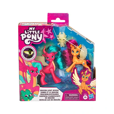 Gambar My Little Pony Set Dragon Light Reveal F8702