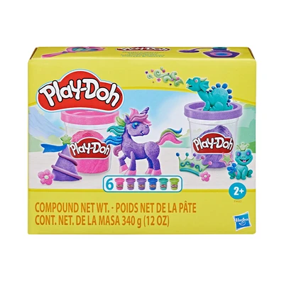 Gambar Play Doh Set 6 Pcs Sparkle Collection F9932