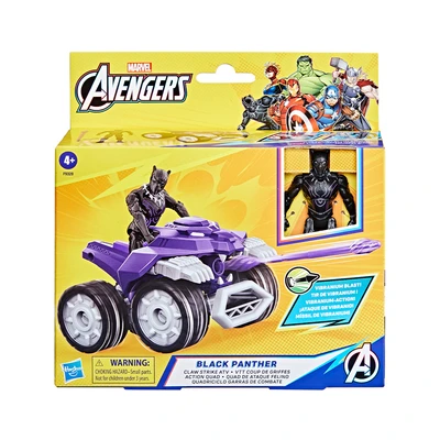 Gambar Marvel Set Avengers Black Panther Claw Strike F9328