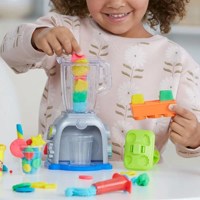 Gambar Play Doh Playset Kitchen Creations Smoothies Blender - Mix