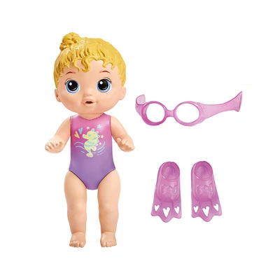 Gambar Baby Alive Boneka Bayi Sunny Swimmer Blonde F8140