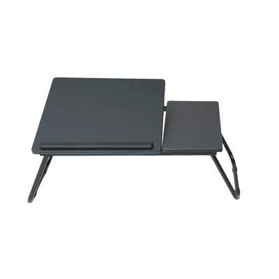 Gambar Odi Meja Laptop Lipat Dengan Mouse Pad - Hitam