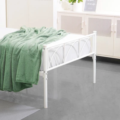 Gambar Selma 120x200 cm Whitney Dipan Tempat Tidur Metal - Putih