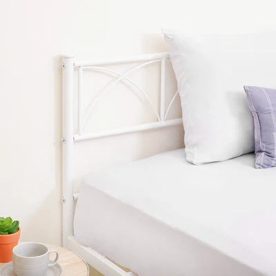 Gambar Selma 160x200 cm Whitney Dipan Tempat Tidur Metal - Putih
