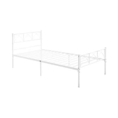 Gambar Selma 180x200 cm Whitney Dipan Tempat Tidur Metal - Putih