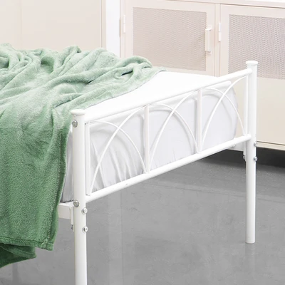 Gambar Selma 180x200 cm Whitney Dipan Tempat Tidur Metal - Putih