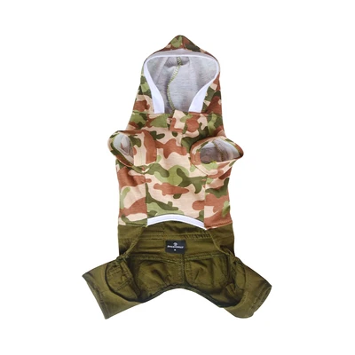 Gambar Doggy Dolly Ukuran S Baju Jumper Hoodie Anjing Camo