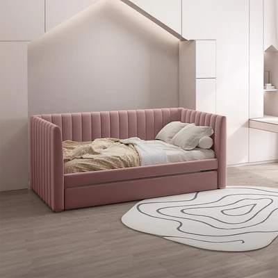 Gambar Informa 100x200 cm Bianca Tempat Tidur Sorong Anak - Pink