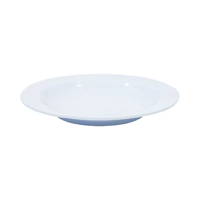 Gambar Onyx Designs Piring Makan Melamine 23 cm - Putih