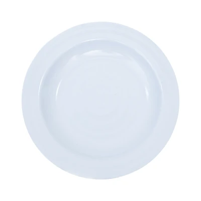 Gambar Onyx Designs Piring Makan Melamine 23 cm - Putih