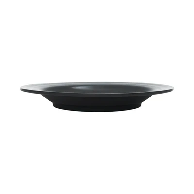 Gambar Onyx Designs Piring Makan Melamine 23 cm - Hitam