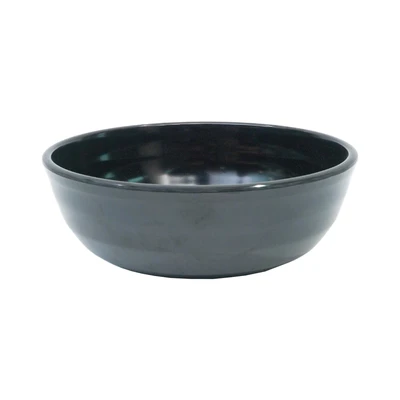 Gambar Onyx Designs Mangkuk Saji Melamine 19 cm - Hitam