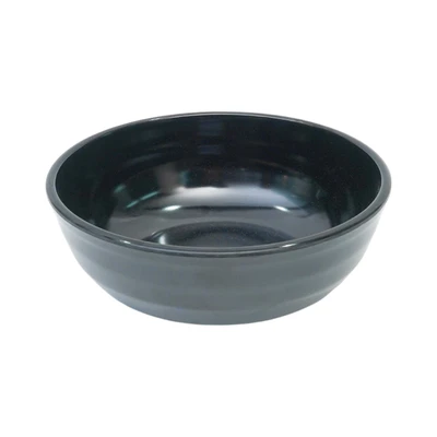 Gambar Onyx Designs Mangkuk Saji Melamine 19 cm - Hitam