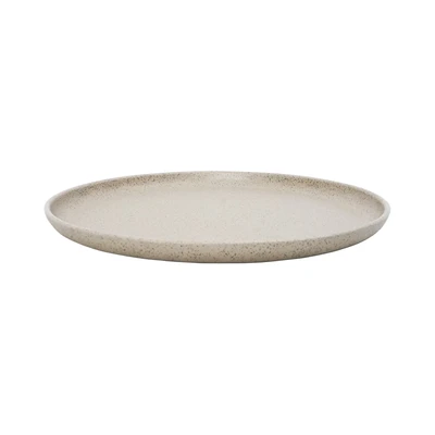 Gambar Onyx Designs Piring Saji Melamin Rustic 35.5 cm - Krem