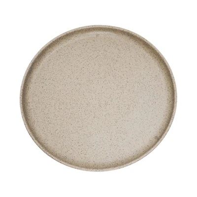 Gambar Onyx Designs Piring Saji Melamin Rustic 35.5 cm - Krem
