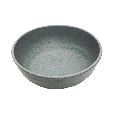 Gambar Onyx Designs Mangkuk Saji Melamine Round Cosmic 19 cm - Abu-Abu