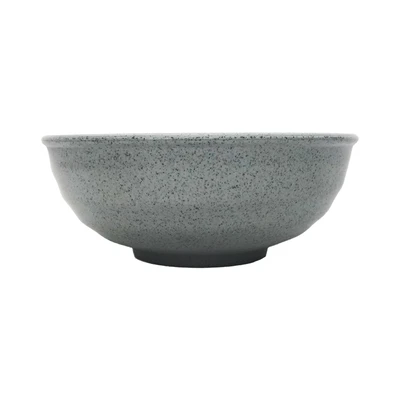 Gambar Onyx Designs Mangkuk Saji Melamine Round Cosmic 19 cm - Abu-Abu