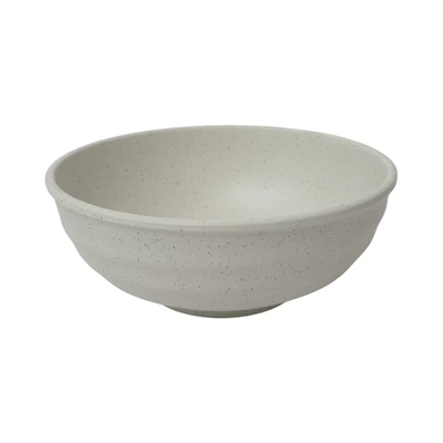 Gambar Onyx Designs Mangkuk Saji Melamine Round Cosmic 19.5 cm - Putih Ivory