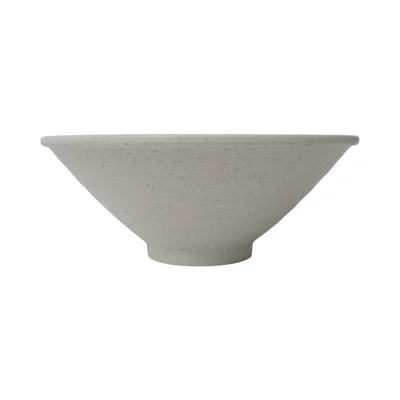 Gambar Onyx Designs Mangkuk Saji Melamine Conical Cosmic 19 cm - Putih Ivory