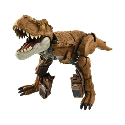 Gambar Jurassic World Figure Fierce Changers Chase & Roar Tyrannosaurus Rex - Cokelat
