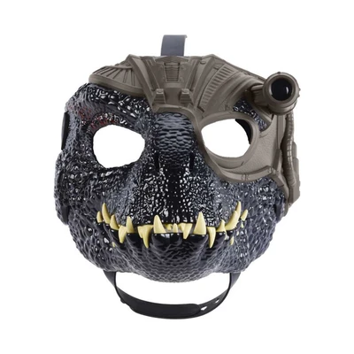 Gambar Jurassic World Roleplay Mask Dino Track & Roar Indoraptor - Hitam