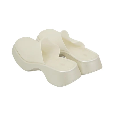 Gambar Ataru Ukuran 38 Sandal Wanita Clogs Pearl - Silver