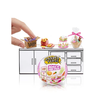 Gambar Miniverse Playset Mini Food Dinner Easter Random